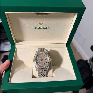 Men’s Moissanite watch brand new